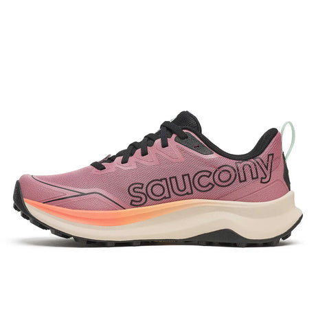 Saucony Peregrine 16 souliers de course sur sentier femme - Mauve / Salmon