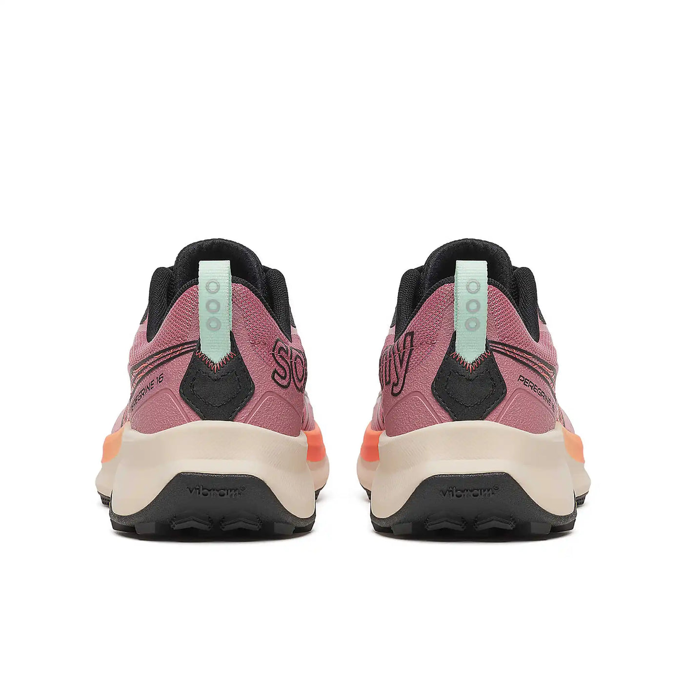 Saucony Peregrine 16 souliers de course sur sentier femme - Mauve / Salmon