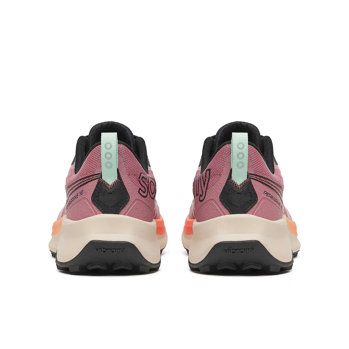 Saucony Peregrine 16 souliers de course sur sentier femme - Mauve / Salmon