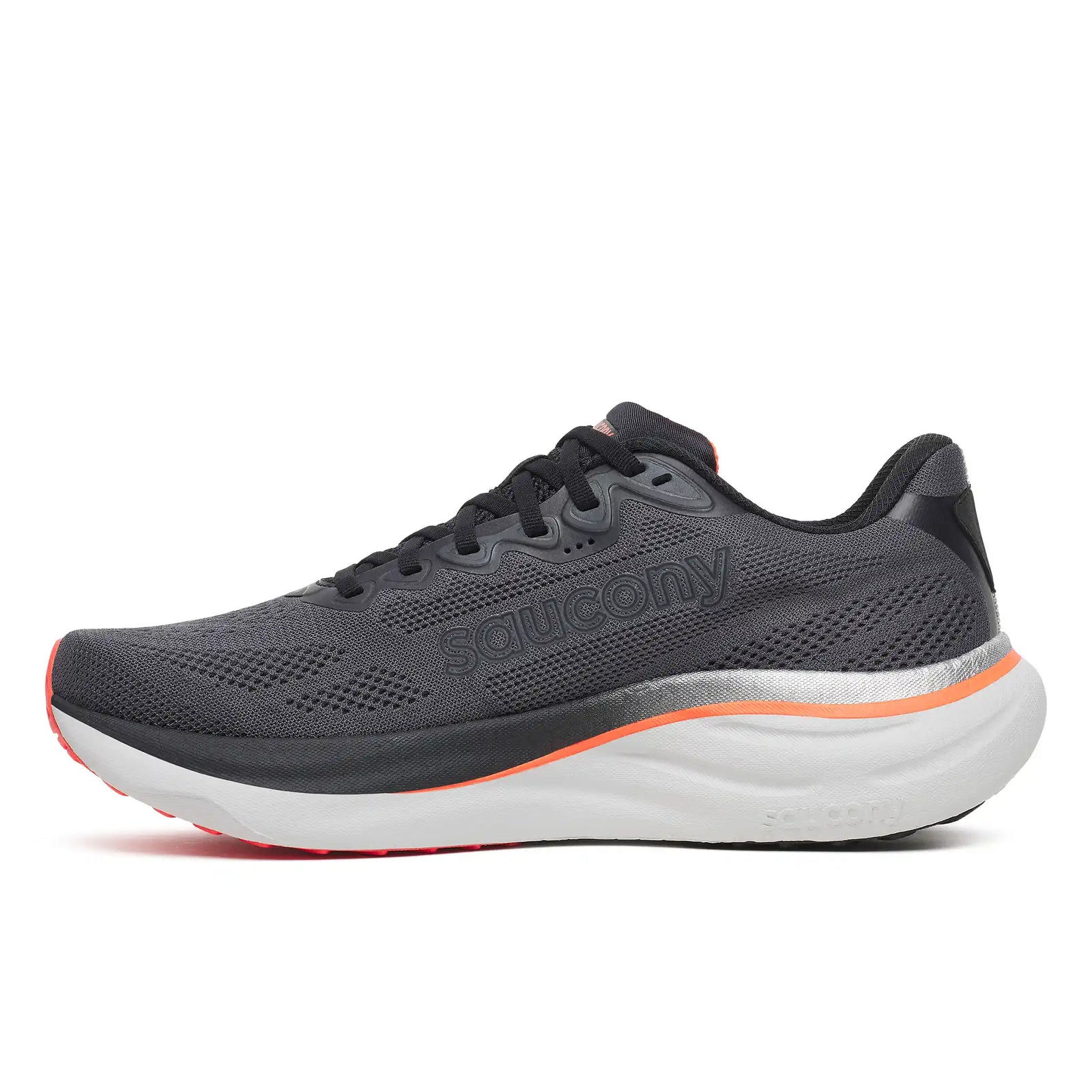 Saucony Ride 19 souliers de course à pied homme - Carbon / Black