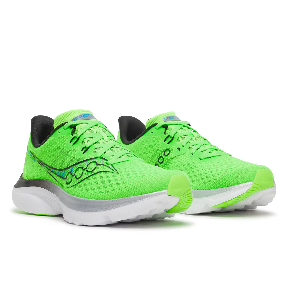 Saucony Kinvara 16 chaussures de course à pied homme - Slime / Black