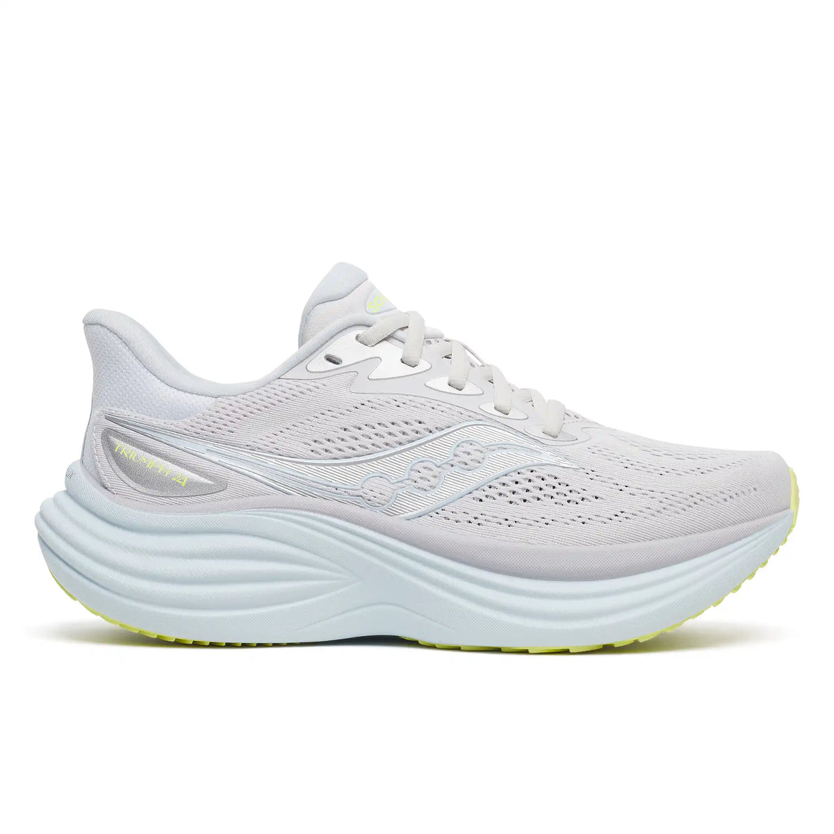 Saucony Triumph 24 chaussures de course à pied femme - Fog / Ice Melt