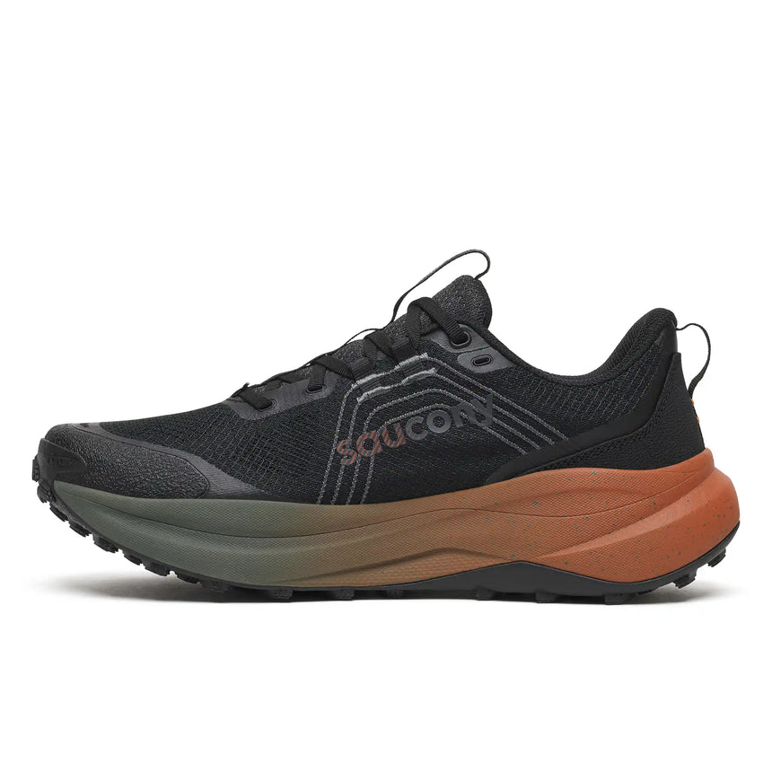Saucony Saucony Xodus Ultra 4 chaussures de course à pied trail homme - Black / Rust