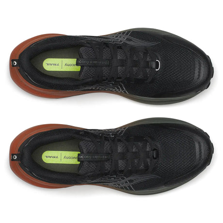 Saucony Saucony Xodus Ultra 4 chaussures de course à pied trail homme - Black / Rust
