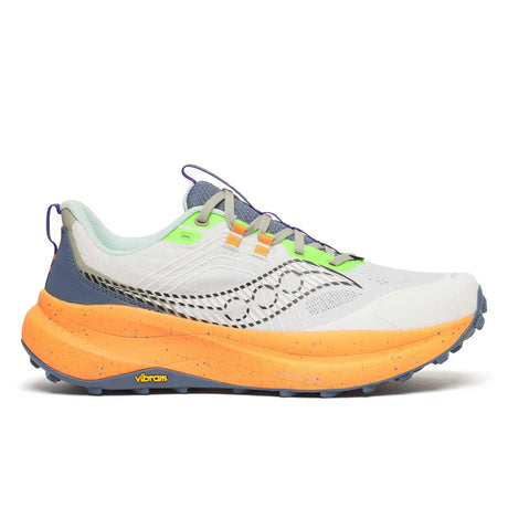 Saucony Saucony Xodus Ultra 4 chaussures de course à pied trail homme - White / Turmeric