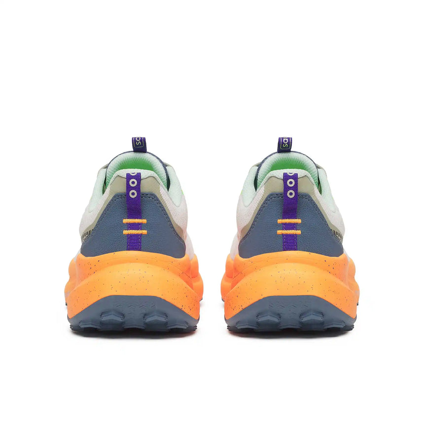 Saucony Saucony Xodus Ultra 4 chaussures de course à pied trail homme - White / Turmeric