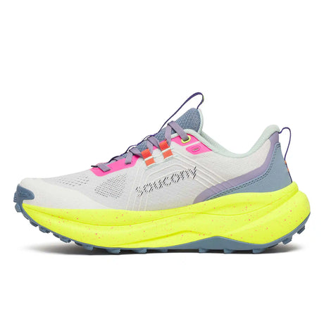 Saucony Saucony Xodus Ultra 4 chaussures de course à pied trail femme - White / Citron