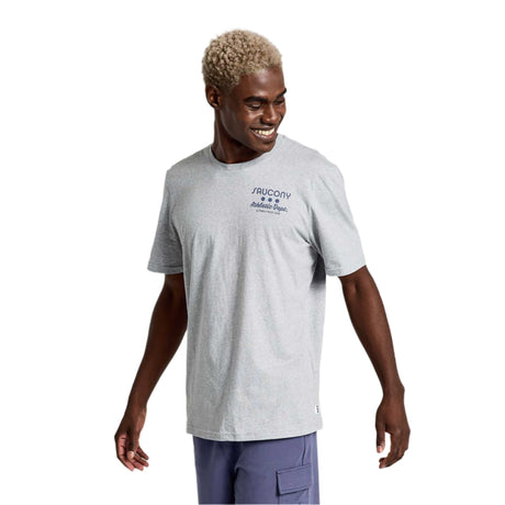 Saucony Saucony Rested T-shirt à manches courtes pour homme