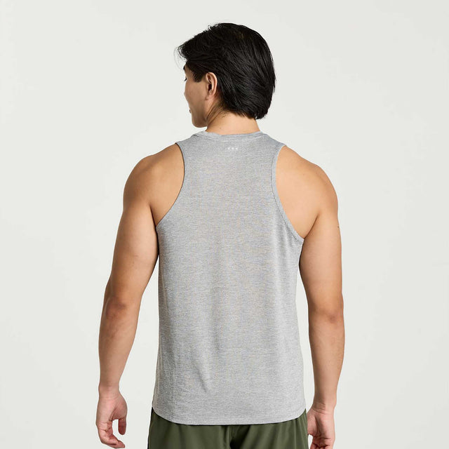 Saucony Saucony Stopwatch Graphic Singlet maillot de corps pour homme