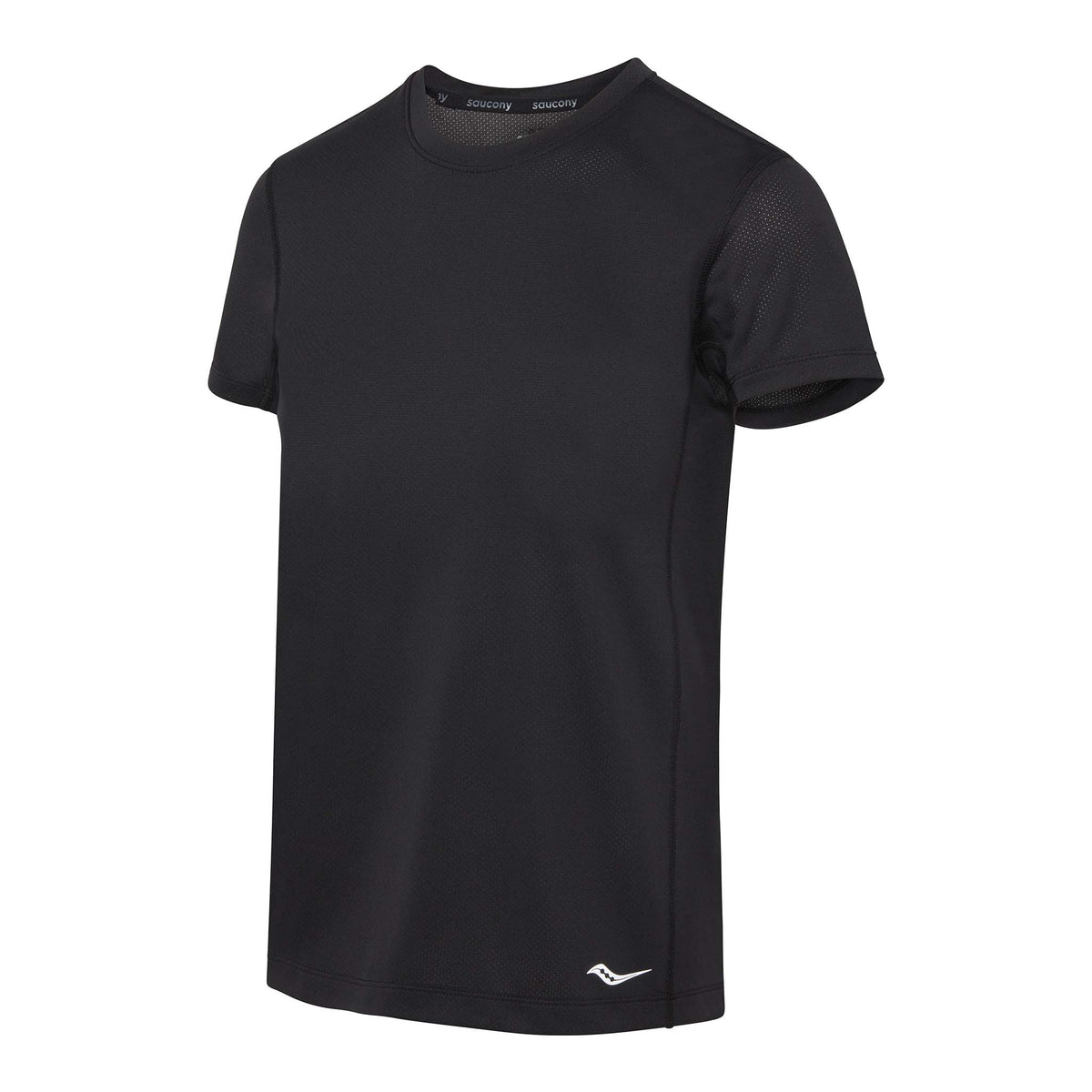 Saucony Saucony Stopwatch Short Sleeve t-shirt de course à pied femme