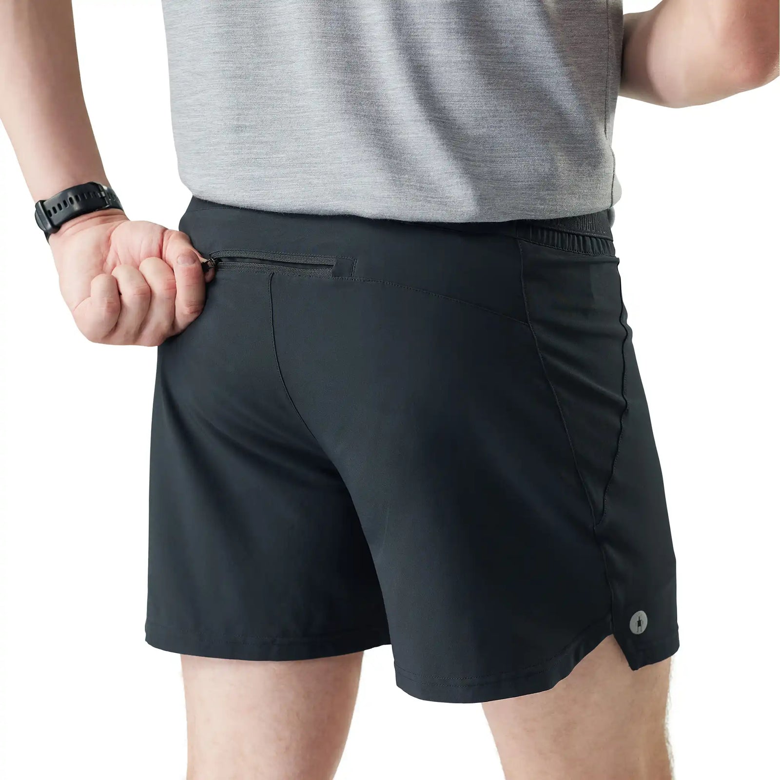 Smartwool short Active doublé 13 cm - Noir