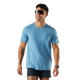 Smartwool T-shirt Active pour homme - Chiné bleu minéral