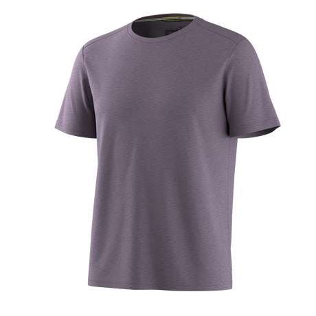 Smartwool T-shirt Active pour homme - Chiné violet tempête