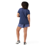 Smartwool T-shirt Active Mesh pour femme - Nuit tombante / Marine foncé