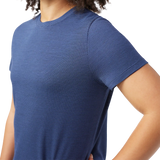 Smartwool T-shirt Active Mesh pour femme - Nuit tombante / Marine foncé