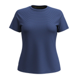 Smartwool T-shirt Active Mesh pour femme - Nuit tombante / Marine foncé