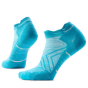 Smartwool socquette basse de course pour femme - Blanc / Bleu capri