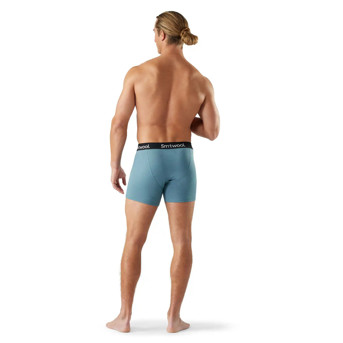Smartwool caleçon boxeur en laine mérinos pour hommes - Sarcelle poussiéreux