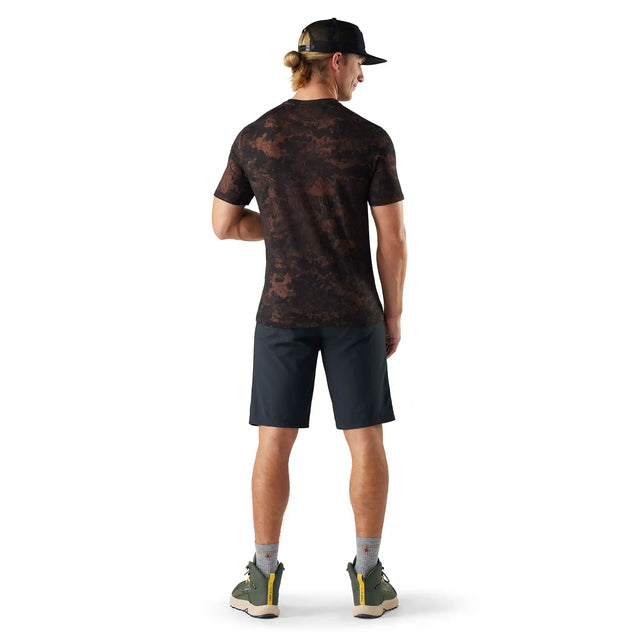 Smartwool T-shirt Merino pour homme - Sable brun de montagne