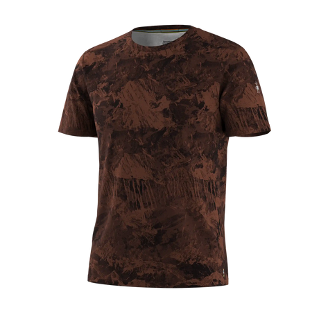 Smartwool T-shirt Merino pour homme - Sable brun de montagne