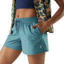 Smartwool short de randonnée 10 cm - Sarcelle poussiéreux