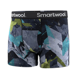 Smartwool caleçon boxeur imprimé Merino pour hommes - Bleu des sommets