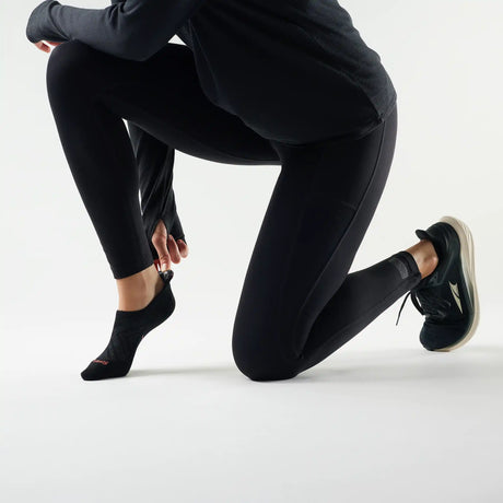 Smartwool chaussette discrète de course à pied pour femme - Noir