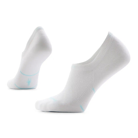 Smartwool chaussette discrète de course à pied pour femme - Blanc