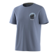 Smartwool t-shirt imprimé Lunar Bear Active pour homme - Bleu nuit tombante