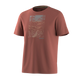 Smartwool T-shirt imprimé Winding Trail Active pour homme - Terre de Sienne calcinée