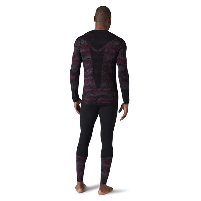 Smartwool Smartwool Intraknit Merino 200 Baselayer Pattern Crew couche de base à manches longues homme