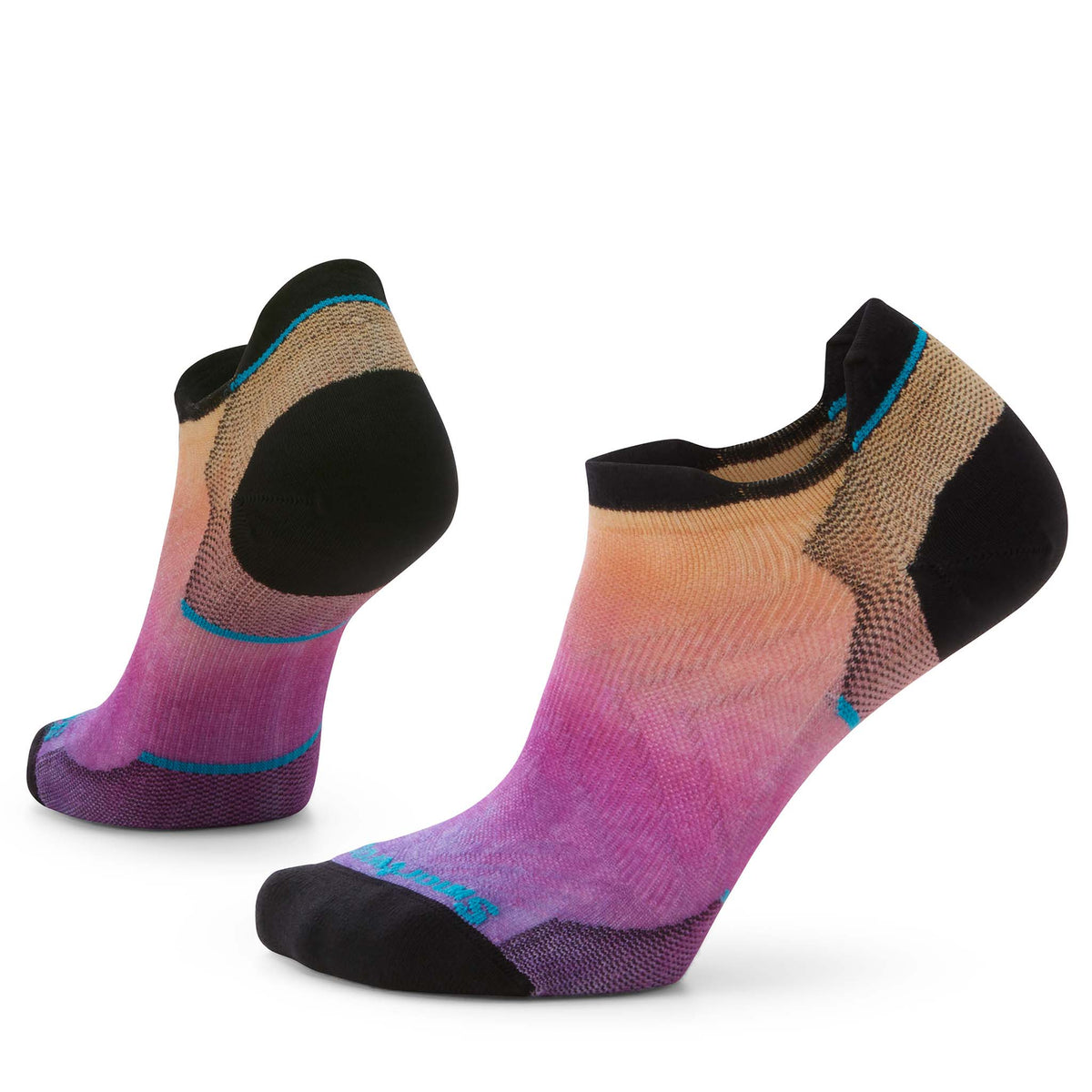 Smartwool Smartwool Run Zero Cushion Ombre Print socquettes de course femme