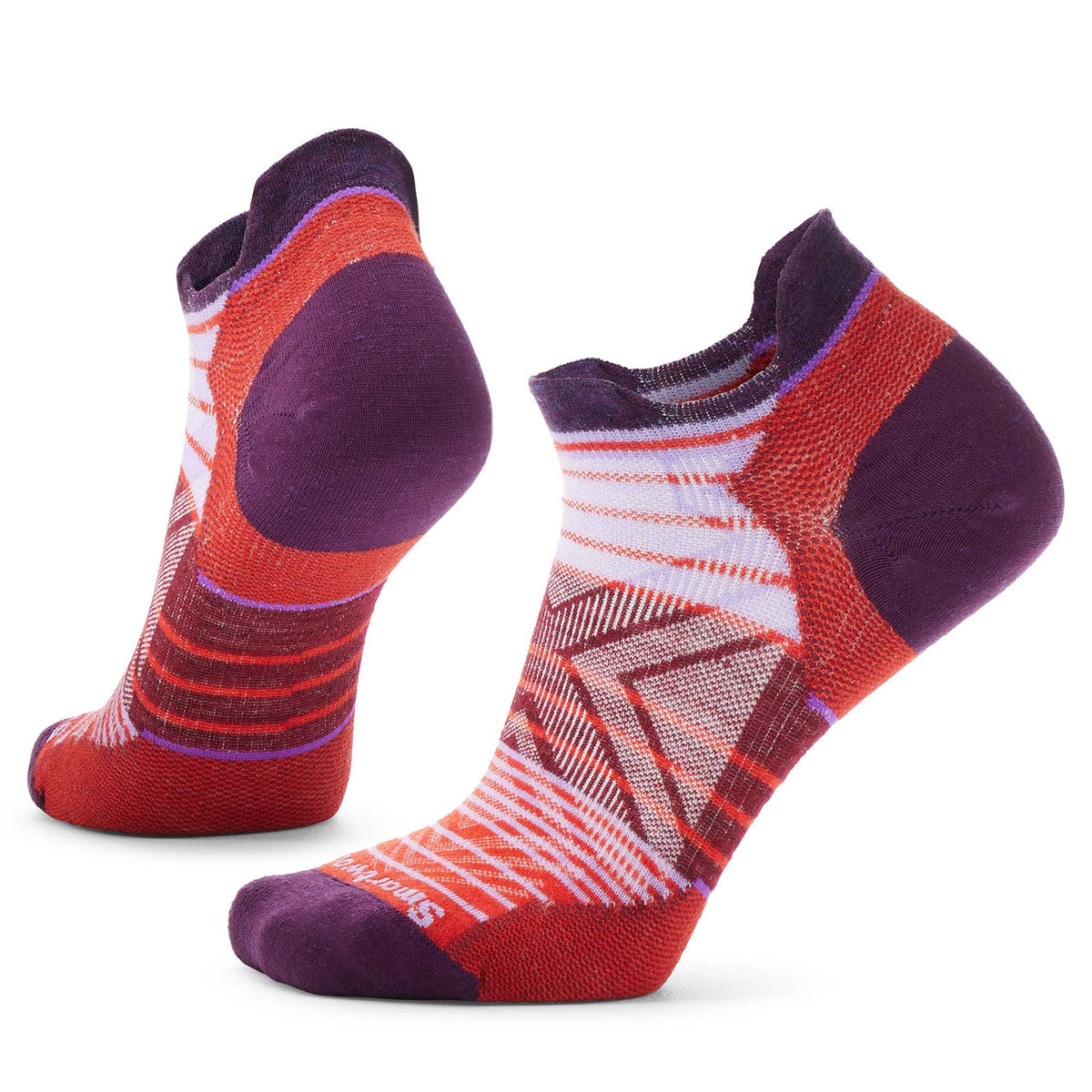 Smartwool Smartwool Run Zero Cushion Stripe chaussettes basses de course femme
