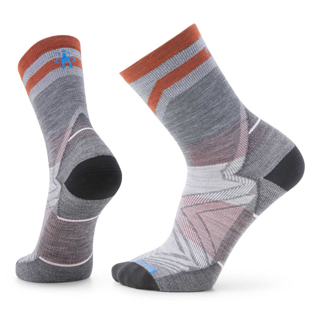 Smartwool Smartwool Run Zero Cushion mi-chaussettes de course à motif homme
