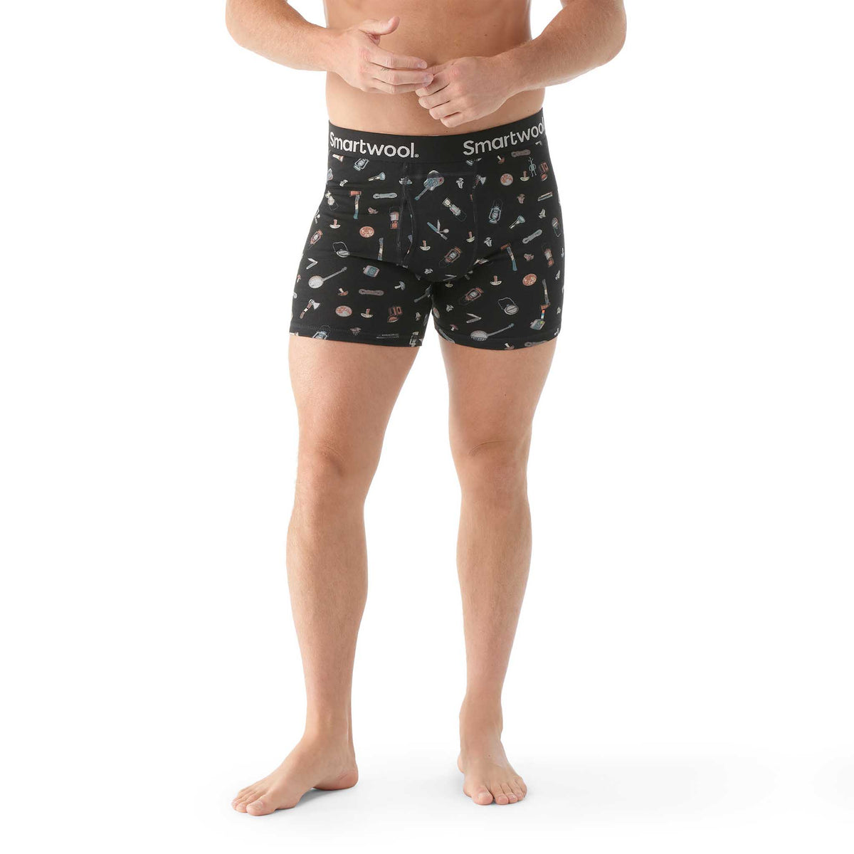 Smartwool Smartwool caleçon boxeur imprimé Merino pour hommes