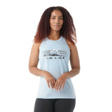 Smartwool Smartwool camisole imprimée Mountain Moon à col près du cou pour femme