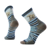 Smartwool Smartwool mi-chaussette de randonnée rayée Bear pour homme