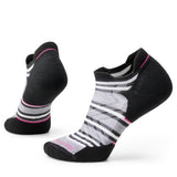 Smartwool Smartwool socquette de course matelassée à rayures femme