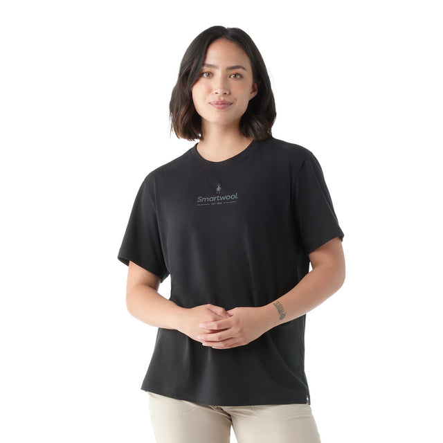 Smartwool T-shirt à manches courtes à logo imprimé Smartwool pour homme