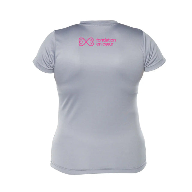 T-shirt 6H En Cœur 2026 pour femme - dos