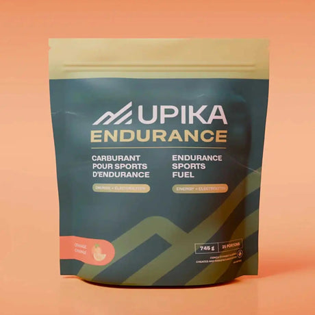 Upika Endurance carburant pour sport d'endurance - 25 portions - Orange