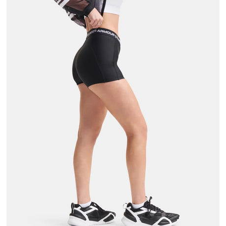 Under Armour Heatgear short court 8 cm femme - Ultimate Black / White