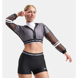 Under Armour Heatgear short court 8 cm femme - Ultimate Black / White