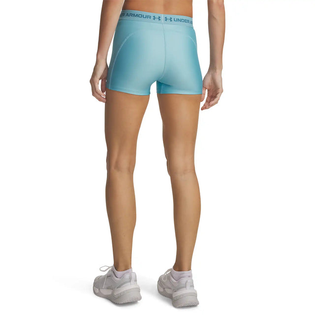 Under Armour Heatgear short court 8 cm femme - Blue Haze / Boundless Blue