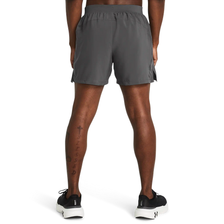 Under Armour UA Launch short de course à pied 13 cm (5 po) pour homme - Castlerock / Castlerock/ Reflective