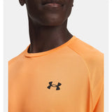 Under Armour UA Tech 2.0 haut à manches courtes pour hommes - Orange Bloc / White / Reflective