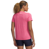 Under Armour Tech Twist T-shirt à manches courtes pour femme - Super Pink / White