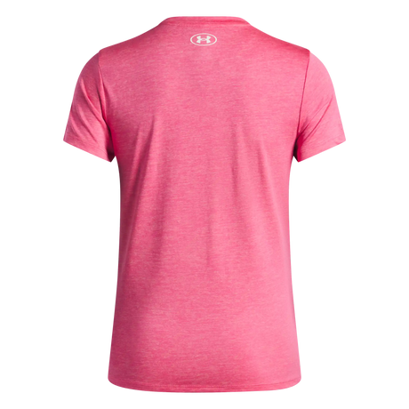 Under Armour Tech Twist T-shirt à manches courtes pour femme - Super Pink / White