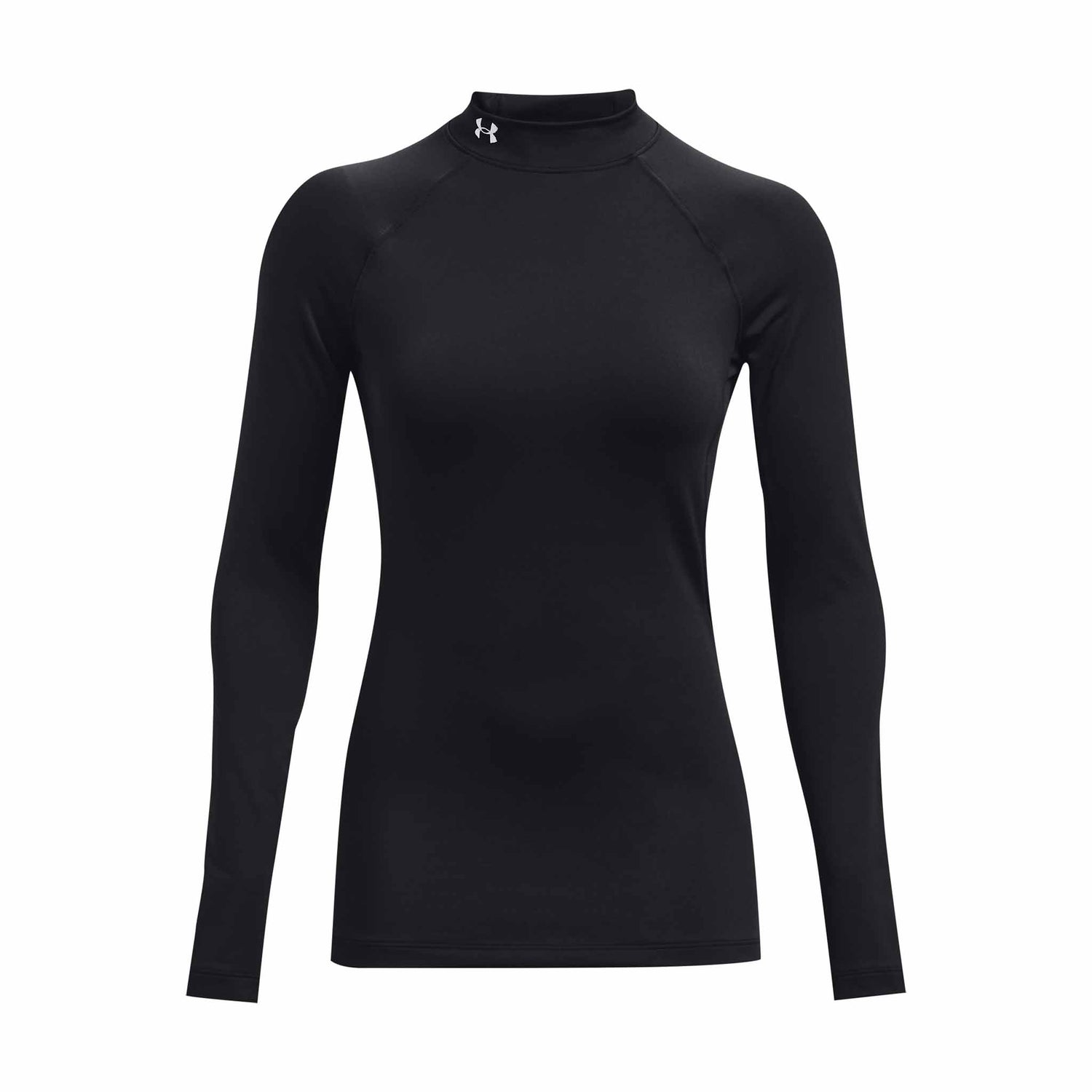 Under Armour UA ColdGear Authentics Mock couche de base manches longues femme