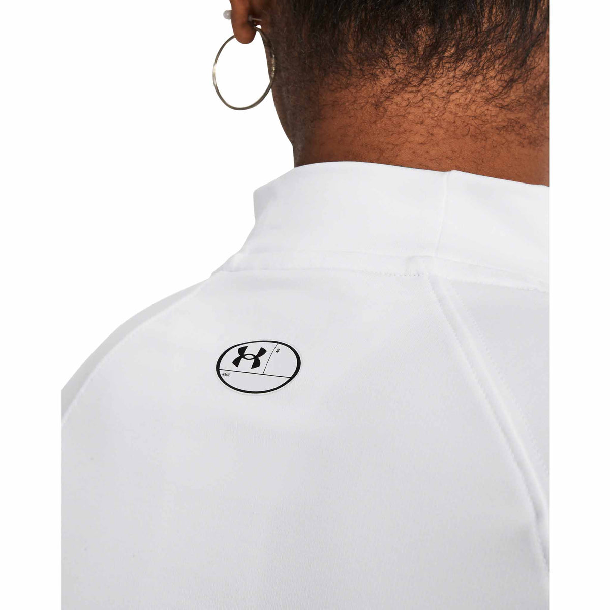 Under Armour UA ColdGear Authentics Mock couche de base manches longues femme